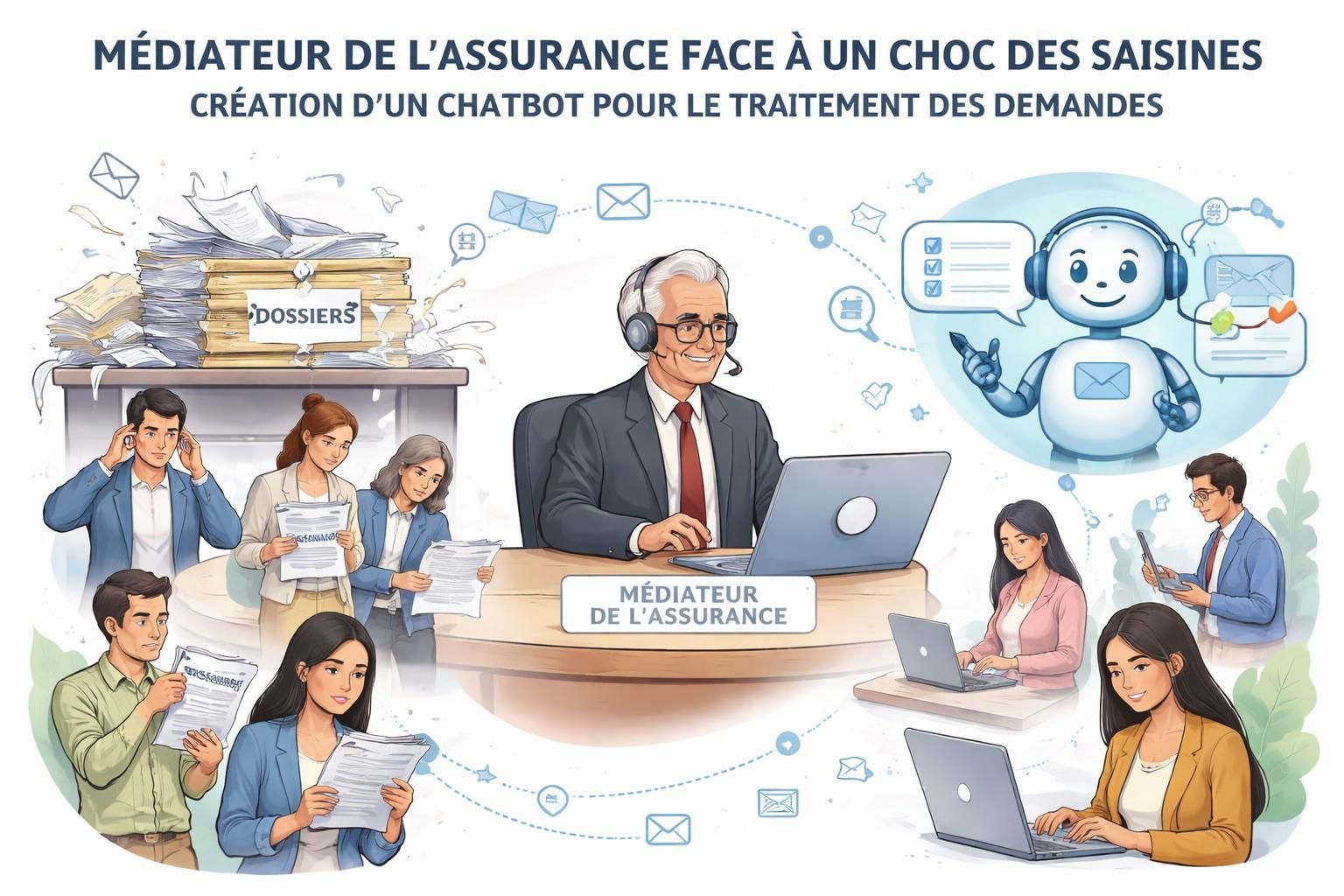 découvrez comment l'intelligence artificielle révolutionne la médiation dans le secteur de l'assurance en améliorant l'efficacité, la transparence et la résolution des conflits.