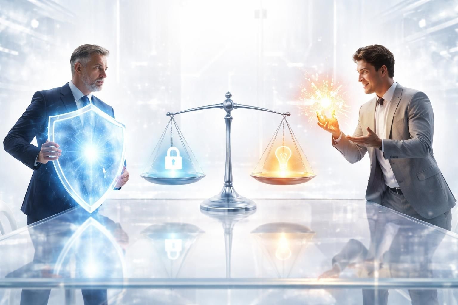 découvrez le débat incontournable entre les leaders de l'ia, confrontés aux enjeux de prudence et d'innovation pour assurer la sécurité des modèles d'intelligence artificielle.