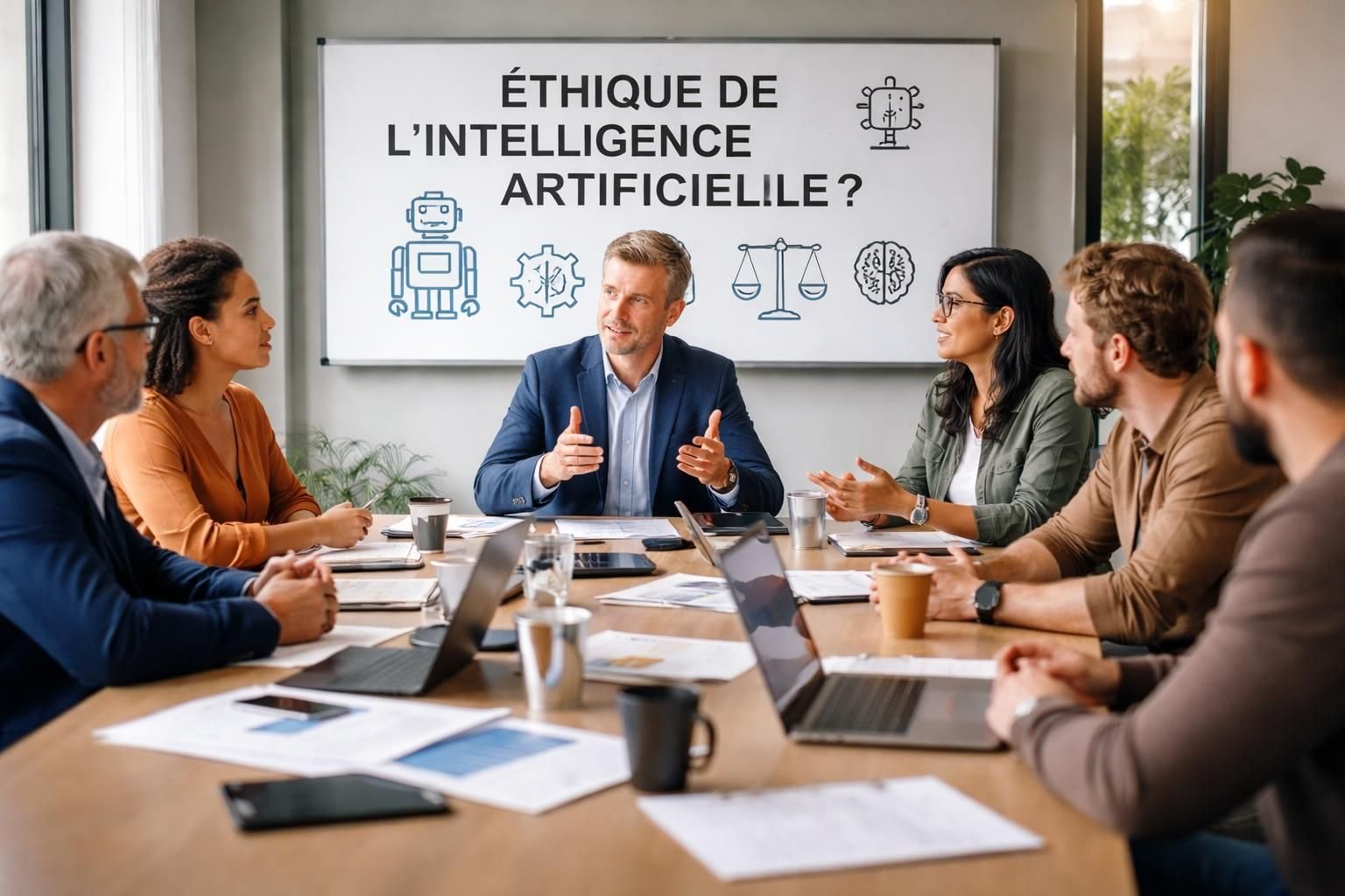 découvrez un entretien passionnant sur l'intelligence artificielle, où l'on alerte contre une évolution précipitée et souligne l'importance de la réflexion avant d'agir.