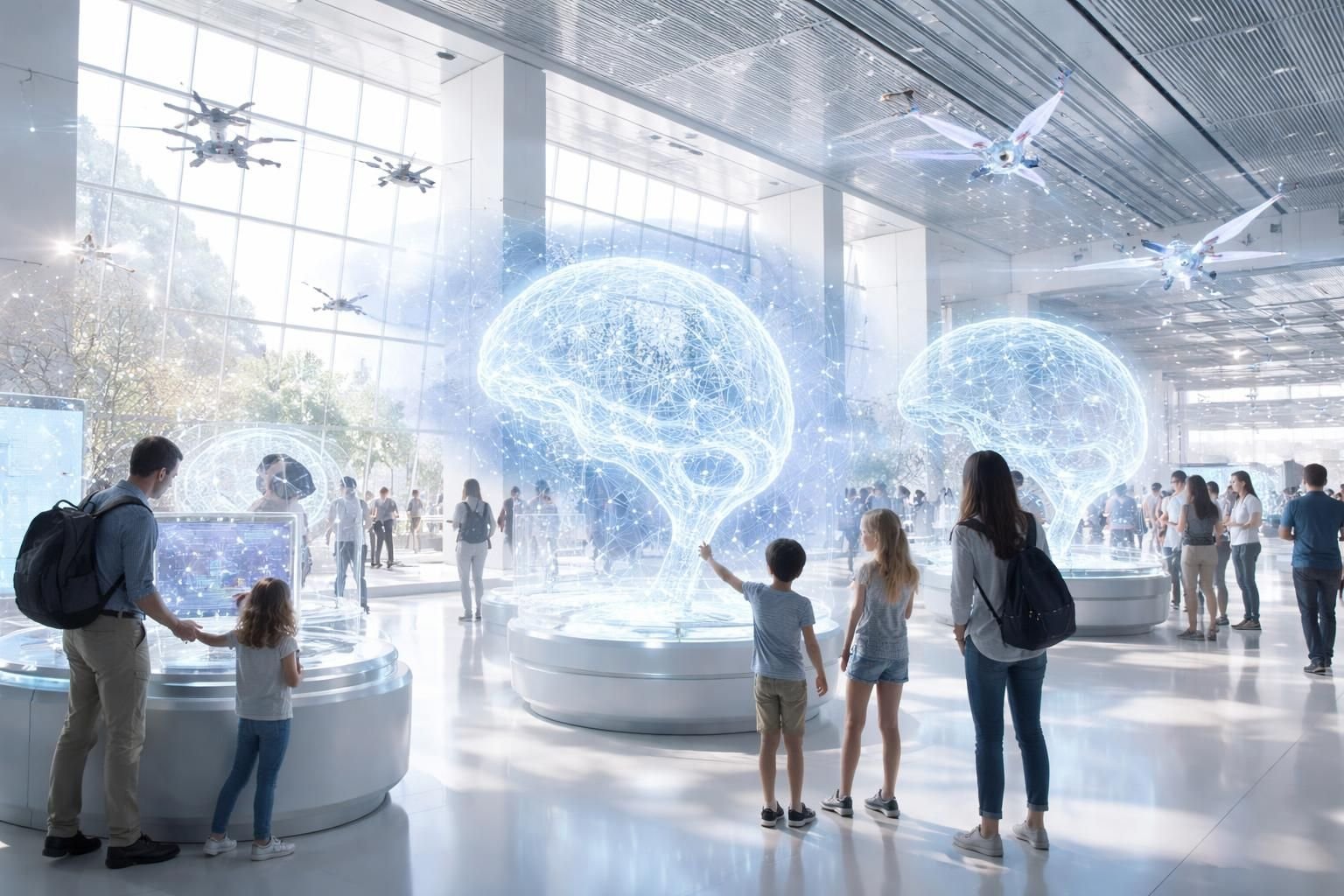 découvrez l'exposition interactive sur l'intelligence artificielle au musée de l'air et de l'espace. plongez dans l'univers fascinant des technologies innovantes et explorez l'avenir de l'ia à travers des installations captivantes.