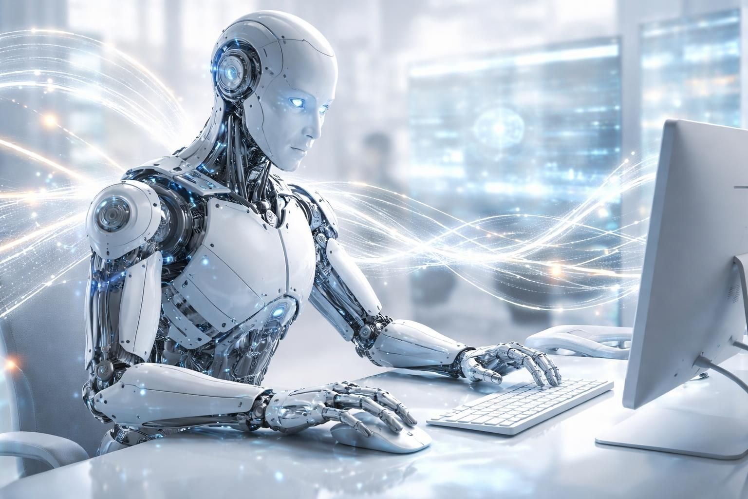 découvrez un modèle d'intelligence artificielle autonome capable de naviguer et d'utiliser un ordinateur de manière indépendante, révolutionnant l'interaction homme-machine.
