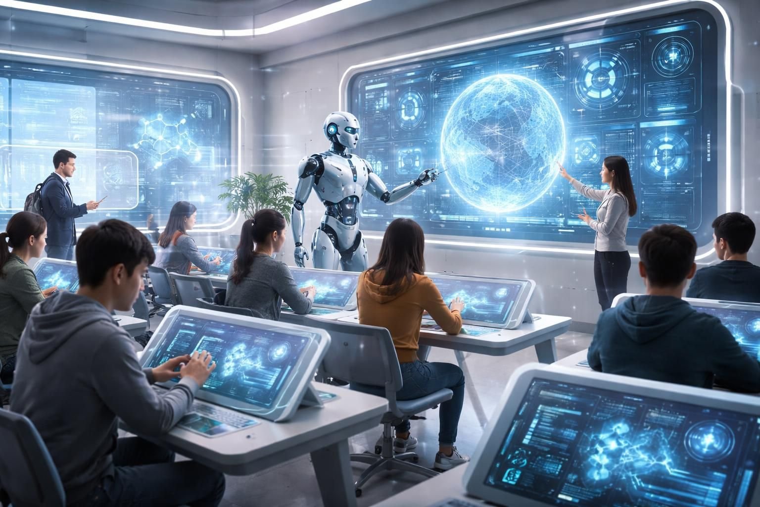 découvrez comment l'intelligence artificielle transforme l'apprentissage et l'enseignement, inaugurant une nouvelle ère éducative pleine d'innovations et de possibilités pour tous.