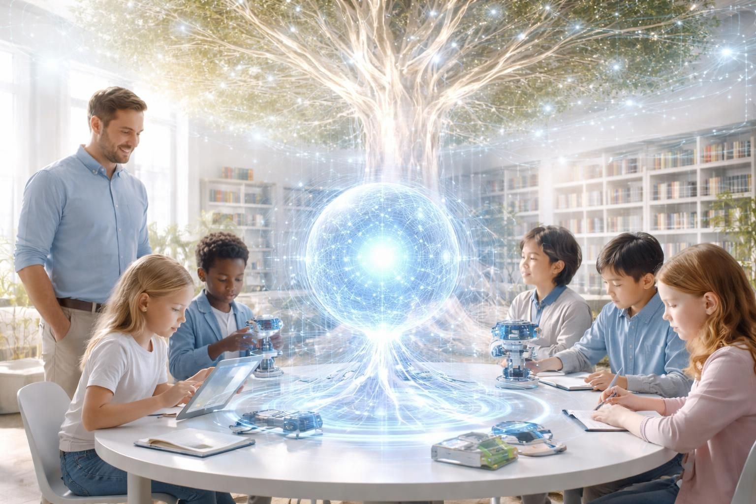 découvrez comment l'intelligence artificielle transforme l'apprentissage et l'enseignement, ouvrant une nouvelle ère éducative innovante selon l'humanité.
