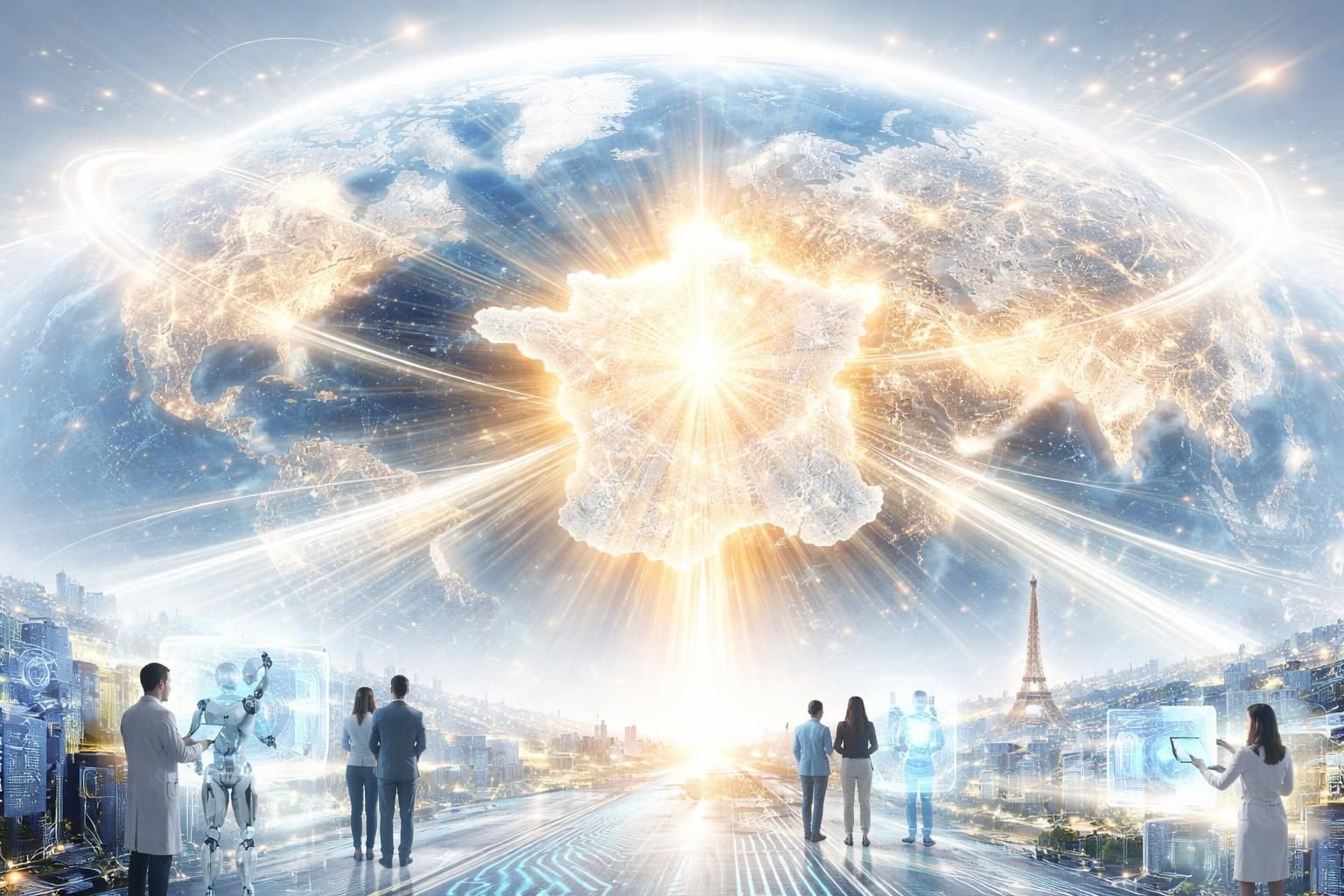 découvrez comment la france s'impose en leader dans la révolution mondiale de l'adoption de l'intelligence artificielle, en innovant et en transformant divers secteurs clés.