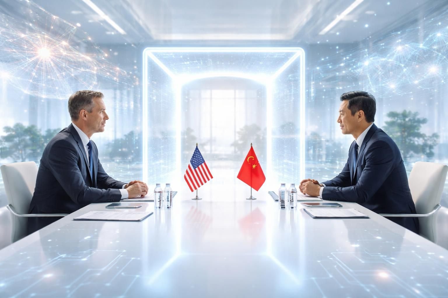 découvrez comment les états-unis proposent à la chine un cadre novateur pour favoriser un dialogue bilatéral constructif sur l'intelligence artificielle, renforçant ainsi la coopération technologique entre les deux puissances.
