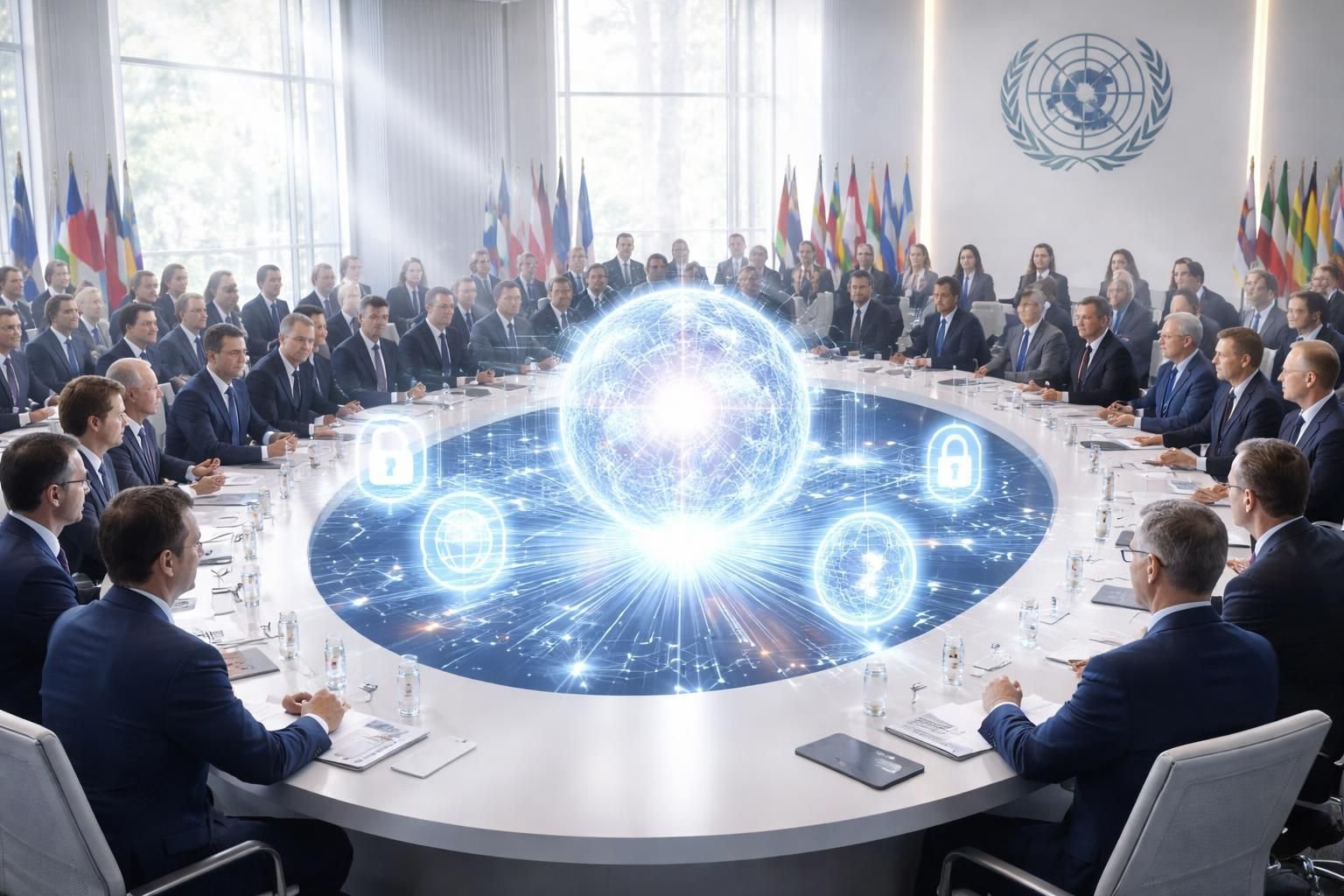 découvrez comment le conseil de l'onu rassemble les leaders technologiques pour débattre des enjeux de la sécurité mondiale face aux avancées de l'intelligence artificielle.