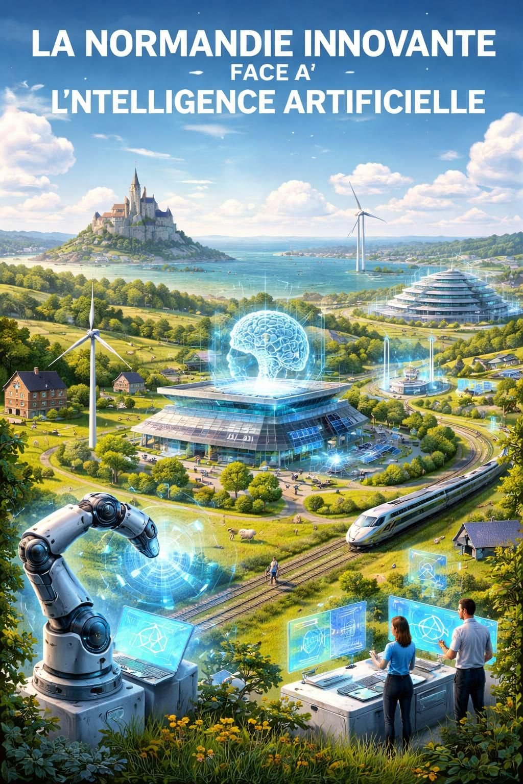 découvrez comment la normandie innove dans le domaine de l'intelligence artificielle, en allant au-delà de chatgpt pour relever les défis technologiques avec des solutions avant-gardistes.