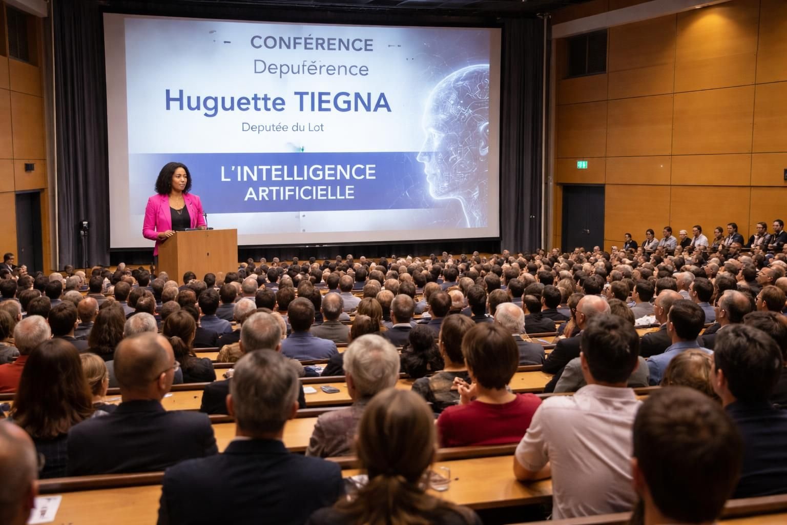 découvrez comment huguette tiegna révèle les secrets de l'intelligence artificielle à cahors, entre innovation et technologie au service de tous.