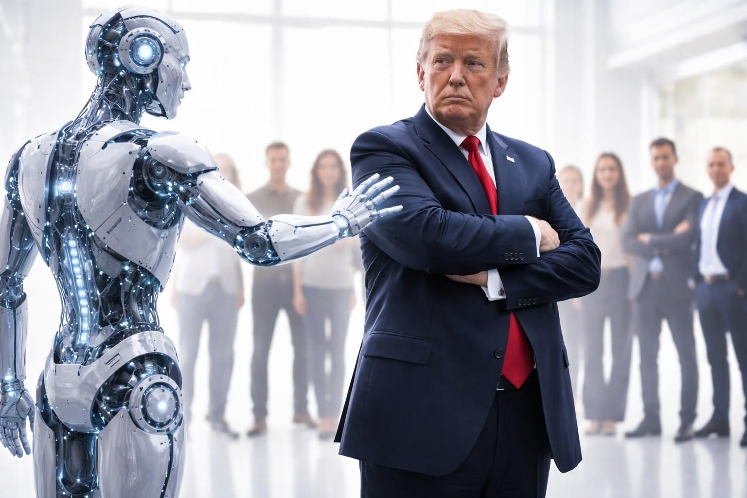 donald trump critique vivement le terme 'intelligence artificielle' et rejette cette technologie, suscitant un débat sur son avenir et son impact.