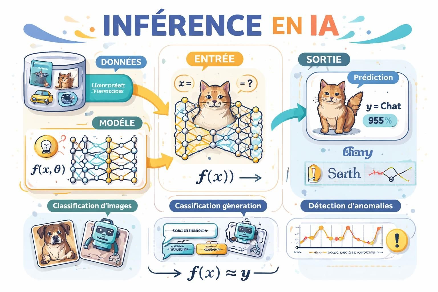 découvrez le concept d'inférence en intelligence artificielle et comprenez son rôle essentiel dans l'analyse et la prise de décision automatisée.