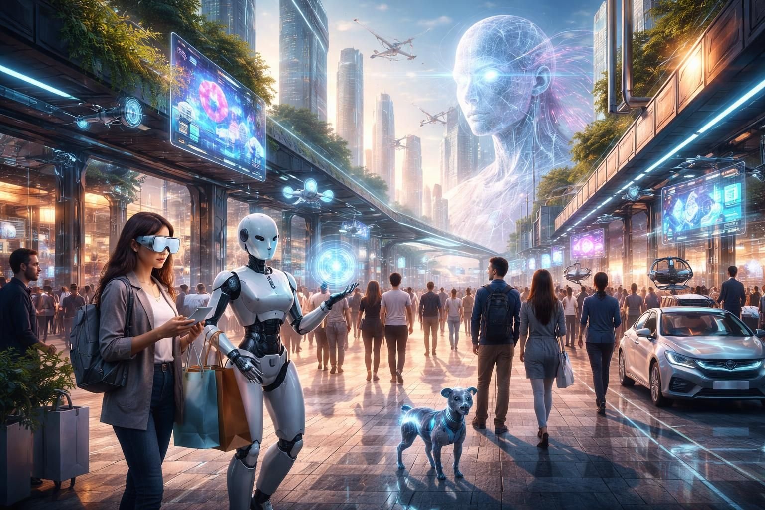 découvrez comment l'intelligence artificielle remet en question notre perception de la réalité, explorant l'idée d'un monde façonné par des illusions technologiques intrigantes.