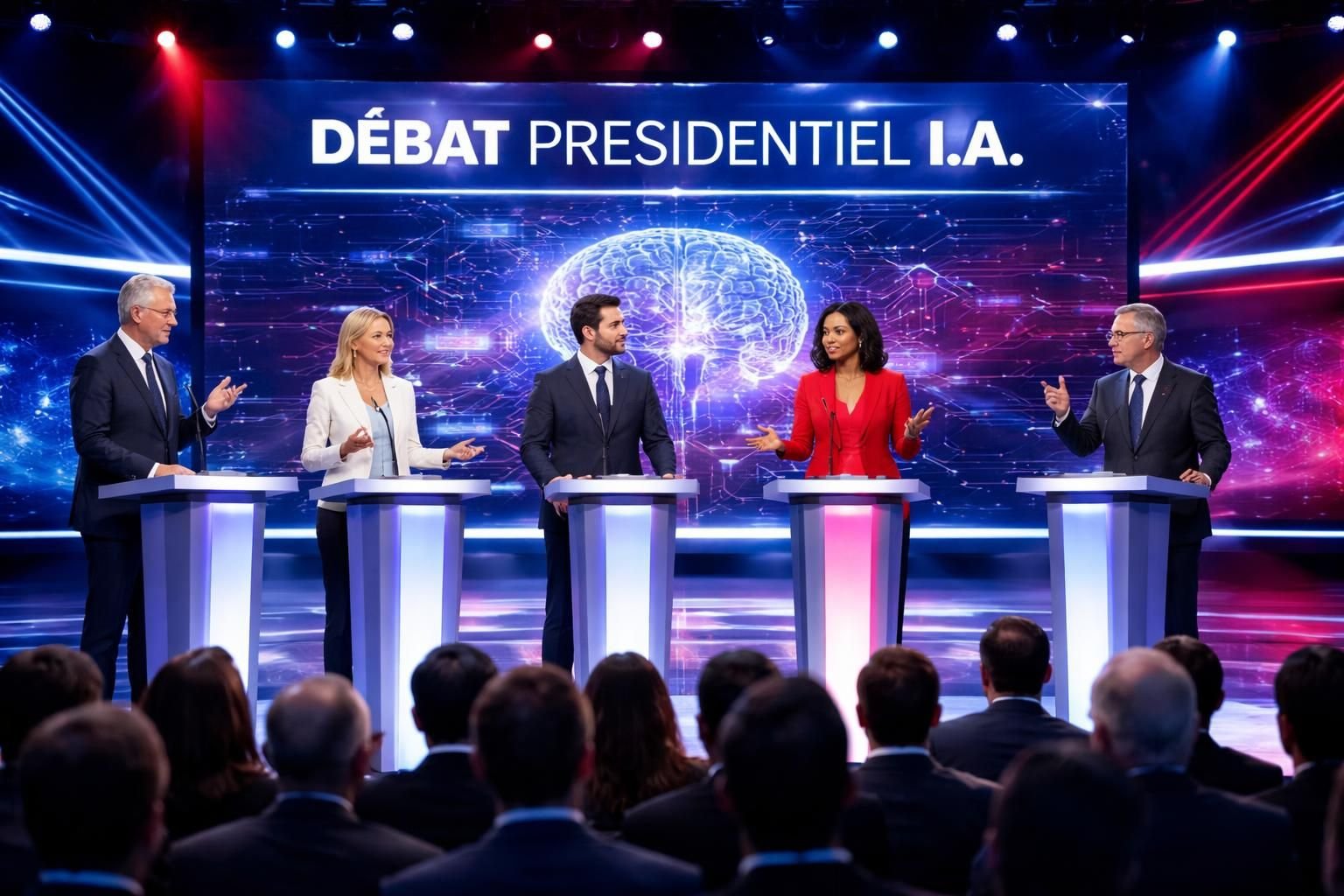 découvrez les enjeux majeurs de l'intelligence artificielle, du modèle économique et du pluralisme abordés par les candidats à la présidentielle.