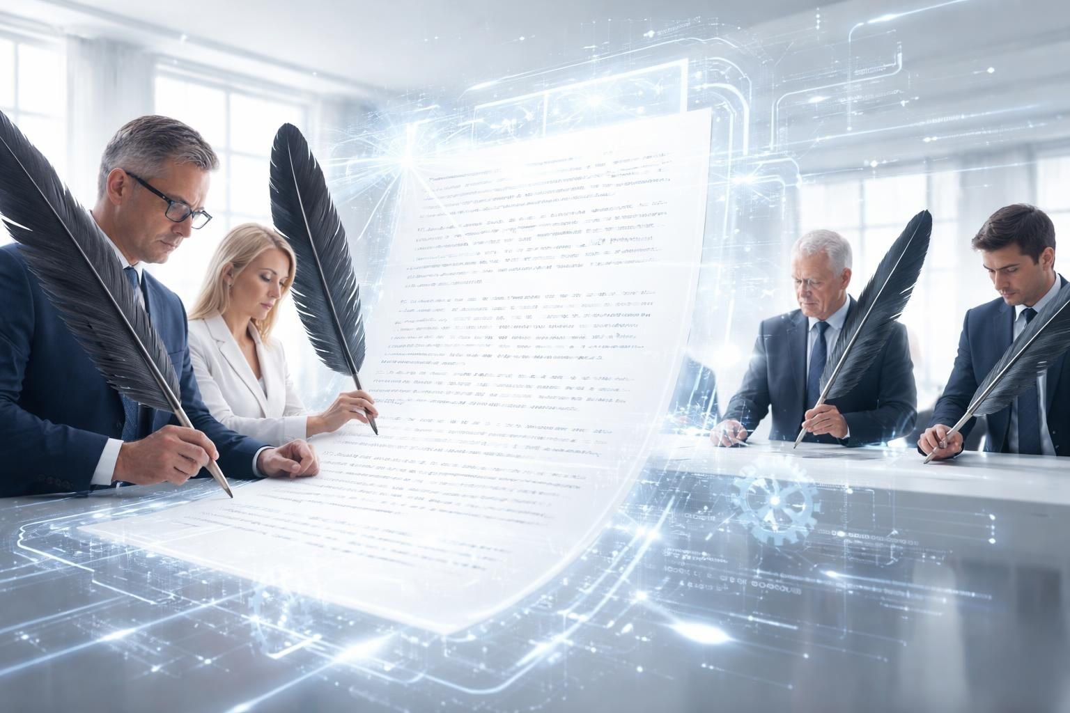 découvrez comment les acteurs régulés de l'intelligence artificielle s'engagent activement pour définir les règles et encadrer le développement de cette technologie révolutionnaire.