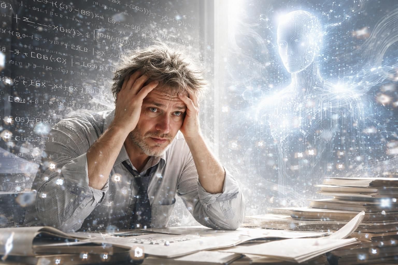 découvrez le témoignage poignant d’un mathématicien confronté aux bouleversements de l’ia, exprimant ses émotions et ses inquiétudes face à cette révolution technologique.