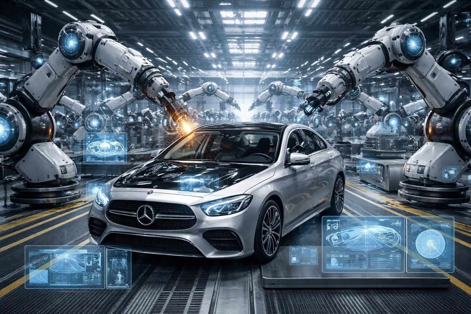 découvrez comment l’intelligence artificielle révolutionne les usines mercedes, propulsant leur transformation industrielle vers un avenir colossal.