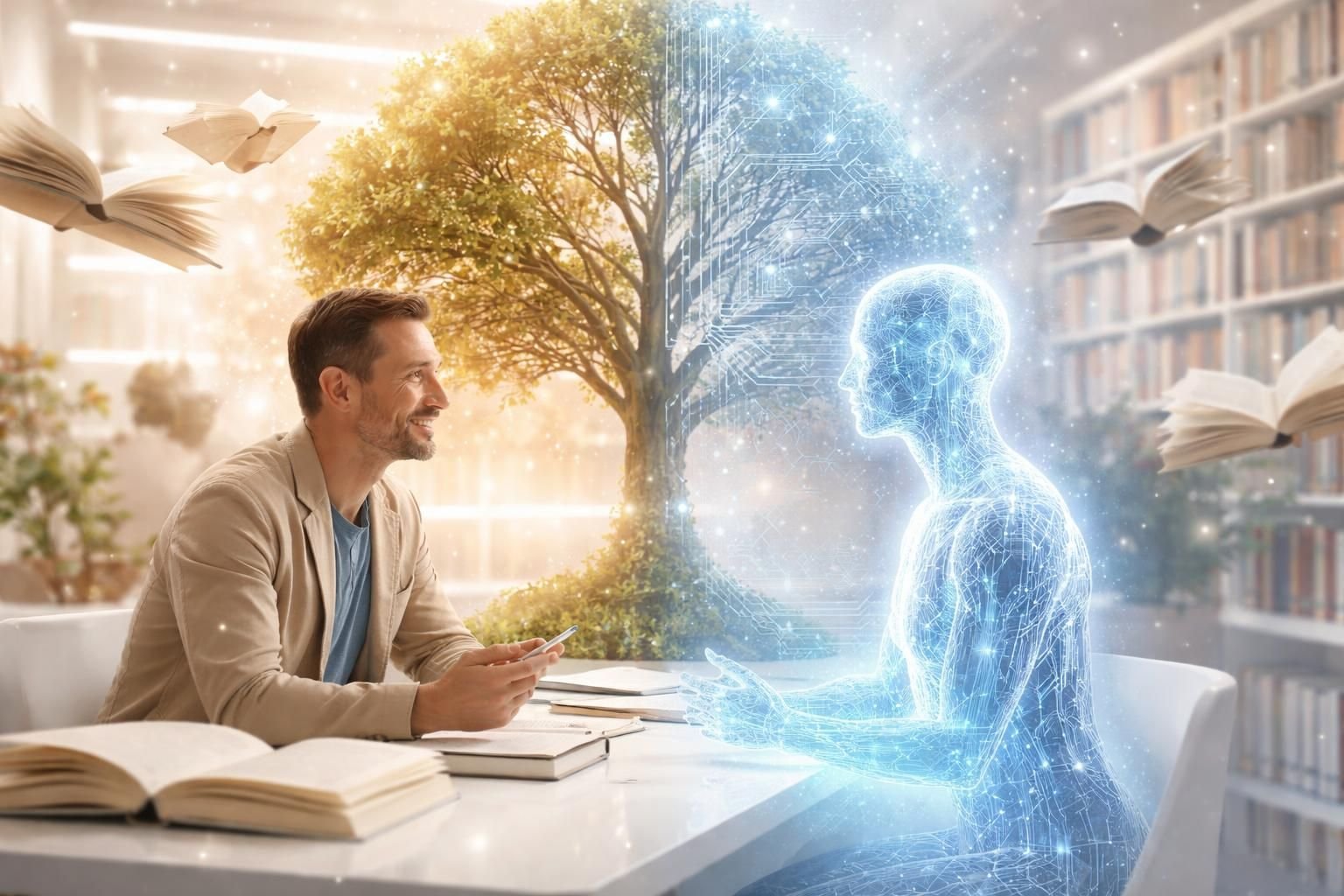 découvrez comment l'intelligence artificielle représente un nouveau défi et un enjeu majeur pour les auteurs, à l'occasion de la fête du livre.