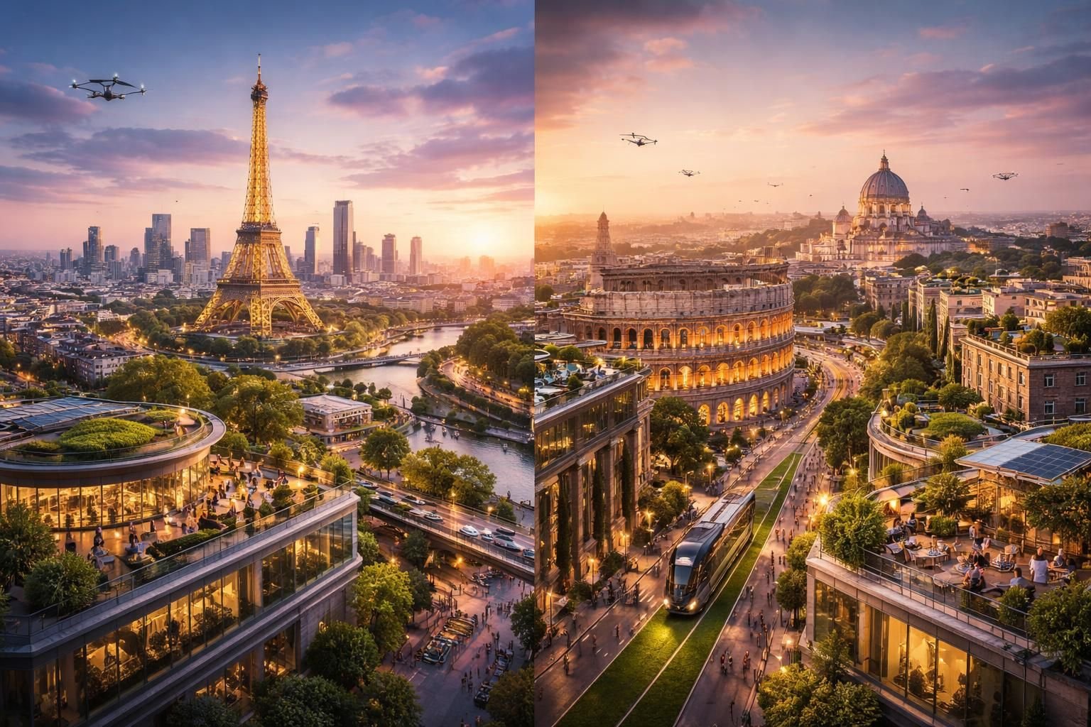 découvrez l'analyse de sandro gozi, député européen, sur le rôle essentiel de paris et rome comme moteurs d'innovation au centre de l'europe urbaine.