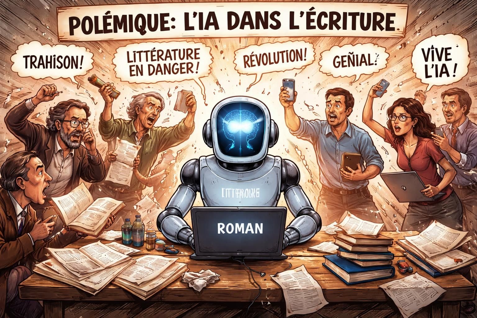 découvrez la polémique autour de thélyson orélien, auteur de « c'était ça ou mourir », qui dément fermement avoir utilisé l'intelligence artificielle dans son œuvre.