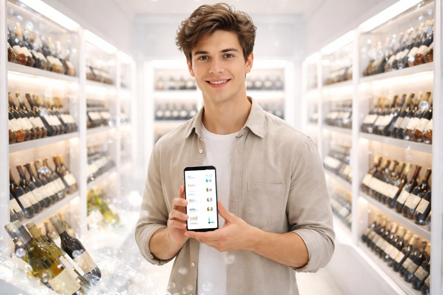 découvrez glouglou, l'application innovante créée par tony fournales, 22 ans, qui révolutionne la gestion de votre cave à vin en facilitant le suivi et l'organisation de vos bouteilles.
