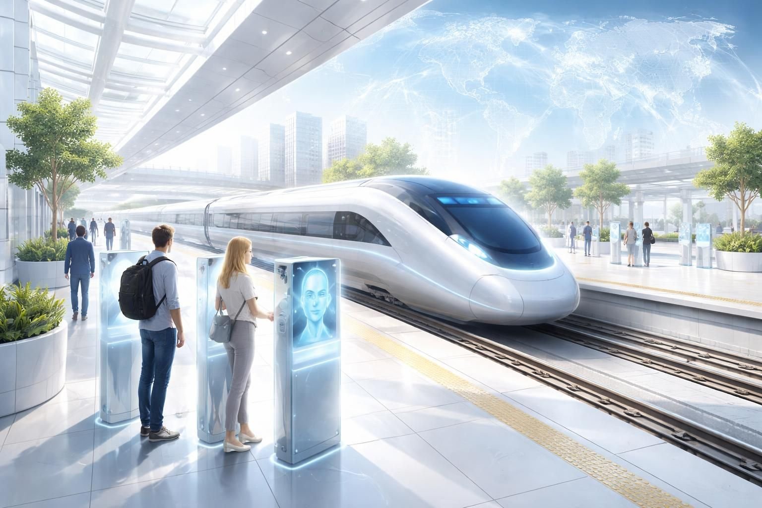 découvrez comment les trains autonomes et les paiements par reconnaissance faciale transforment le secteur ferroviaire à l'échelle mondiale, offrant sécurité, efficacité et innovation aux voyageurs.