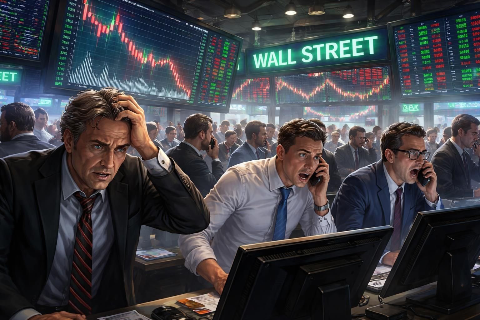 wall street continue son rebond malgré les difficultés rencontrées par les leaders de l'ia à maintenir le rythme, reflétant un marché en mouvement contrasté.