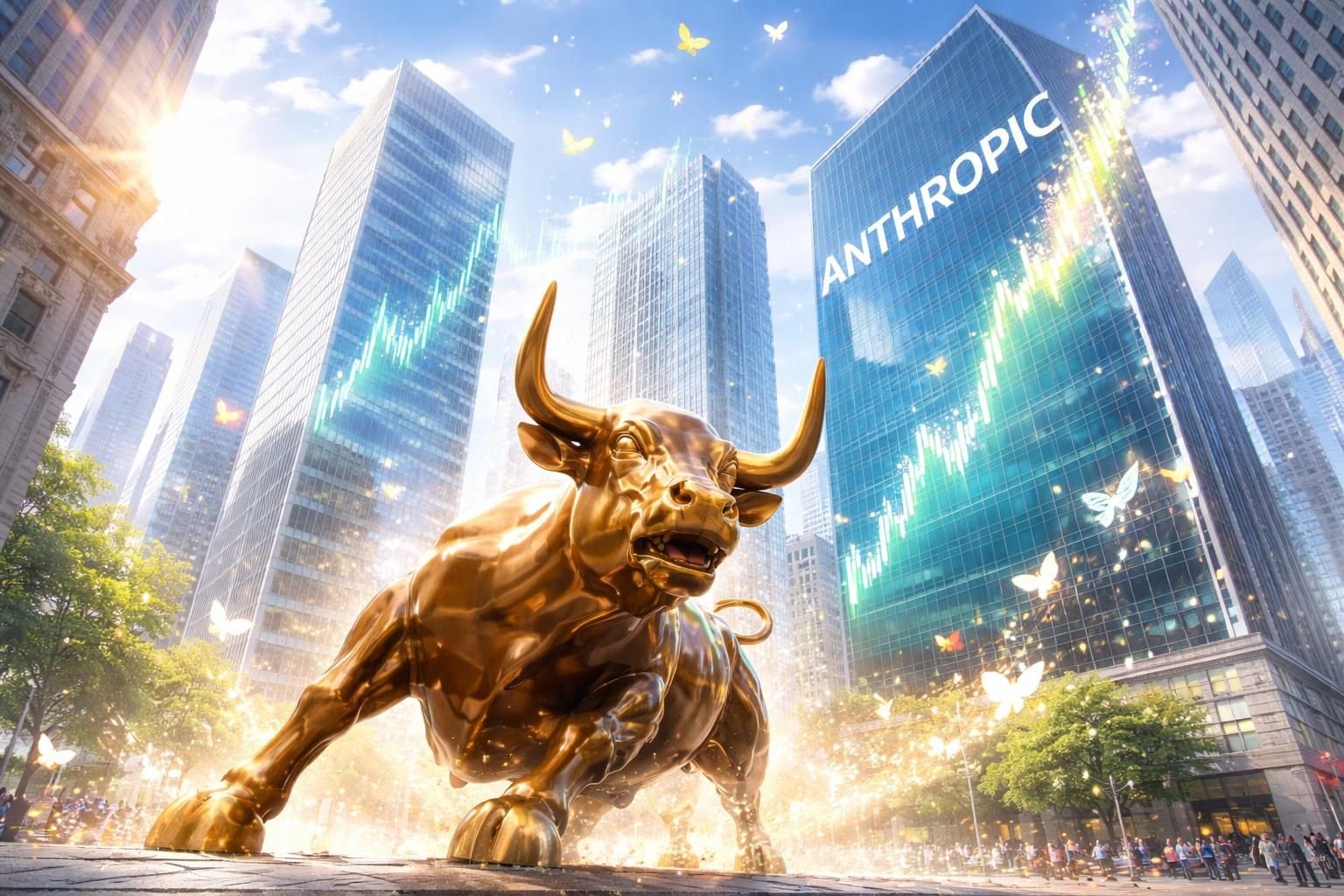 wall street s’envole grâce au lancement en bourse du géant de l’ia anthropic, marquant une nouvelle étape majeure pour les marchés financiers.